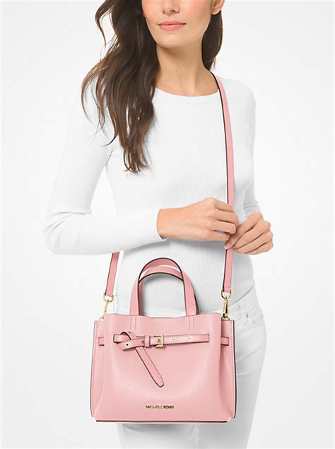 borsa michael kors amazon|Michael Kors Emilia Small Pebbled Leather Satchel .